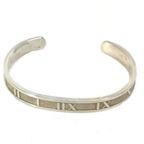 Pre-owned Silver bracelets Tiffany & Co. Pre-owned , Gray , Dames