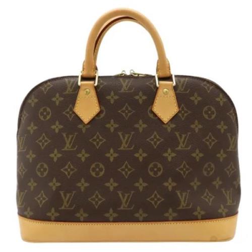 Pre-owned Canvas louis-vuitton-bags Louis Vuitton Vintage , Brown , Da...