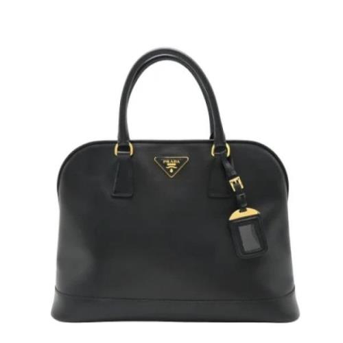 Pre-owned Leather prada-bags Prada Vintage , Black , Dames