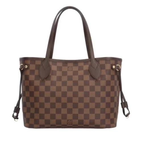 Pre-owned Canvas louis-vuitton-bags Louis Vuitton Vintage , Brown , Da...