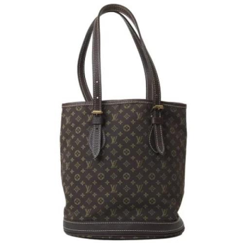 Pre-owned Fabric louis-vuitton-bags Louis Vuitton Vintage , Brown , Da...