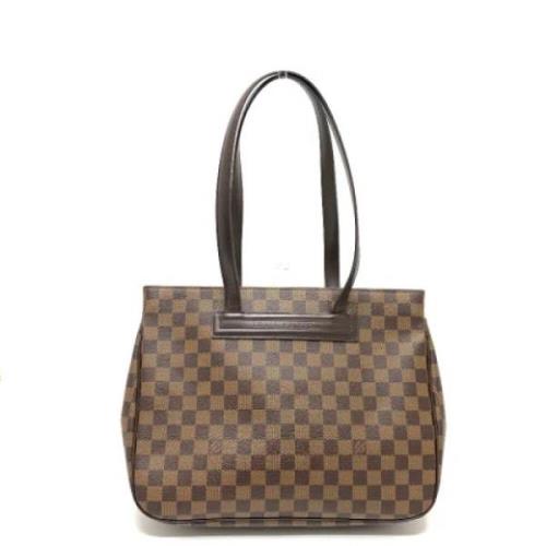 Pre-owned Fabric louis-vuitton-bags Louis Vuitton Vintage , Brown , Da...