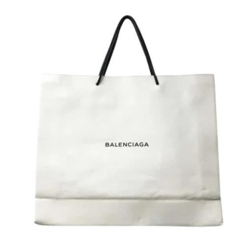 Pre-owned Leather balenciaga-bags Balenciaga Vintage , White , Dames