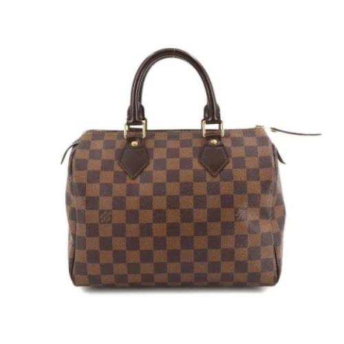 Pre-owned Canvas louis-vuitton-bags Louis Vuitton Vintage , Brown , Da...