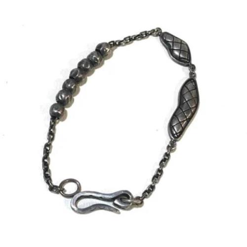 Pre-owned Silver bracelets Bottega Veneta Vintage , Gray , Heren