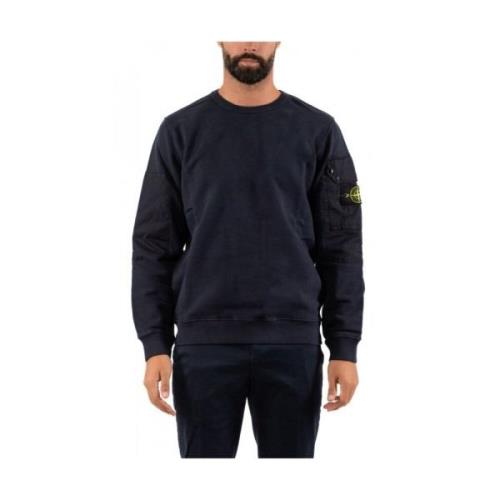 Stijlvolle Herenoverhemd Stone Island , Blue , Heren