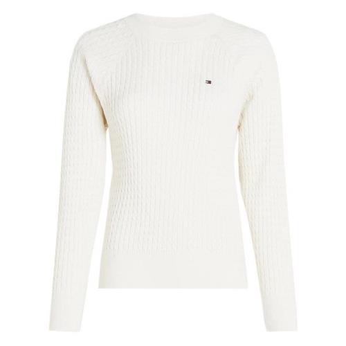 Ivory Petal Sweater Tommy Hilfiger , Beige , Dames