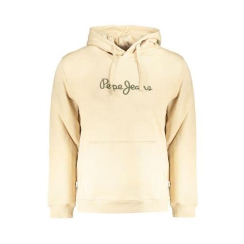 Beige Katoenen Trui Pepe Jeans , Beige , Heren