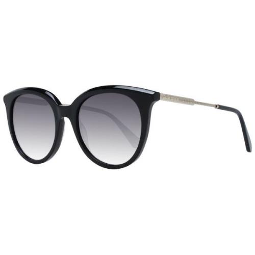 Zwarte Dames Zonnebril Rond Verloop Ted Baker , Black , Unisex