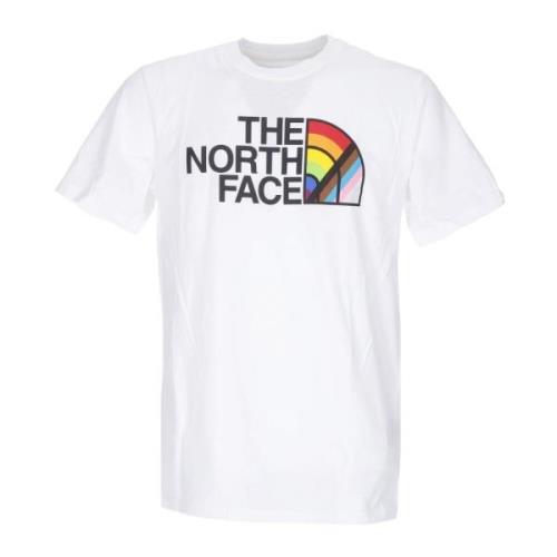 Regenboog Trots Tee T-Shirt The North Face , White , Heren