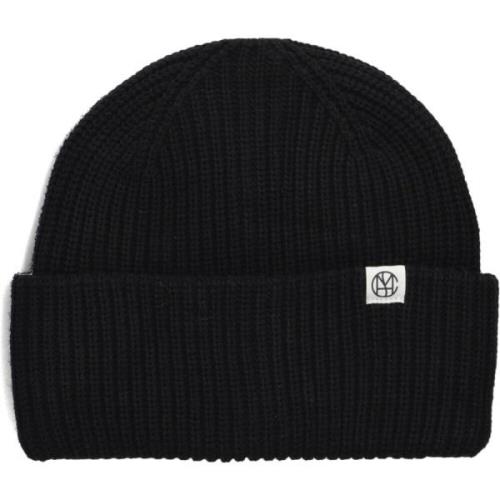 Iconische Zwarte Beanie voor Trendy Vrouwen Moss Copenhagen , Black , ...