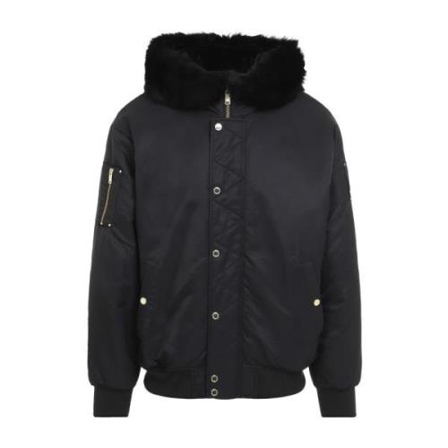 Zwarte jas voor mannen Aw24 Moose Knuckles , Black , Heren