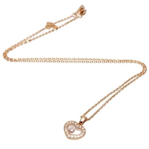 Pre-owned Rose Gold necklaces Chopard Pre-owned , Yellow , Dames