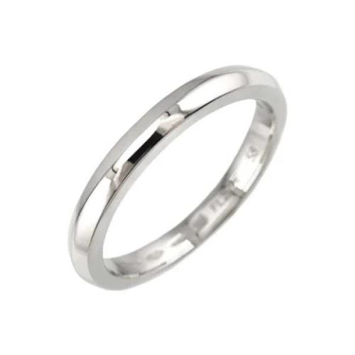 Pre-owned Platinum rings Bvlgari Vintage , Gray , Dames