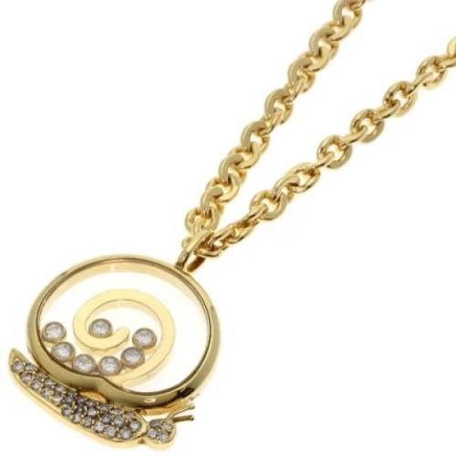 Pre-owned Yellow Gold necklaces Chopard Pre-owned , Yellow , Dames