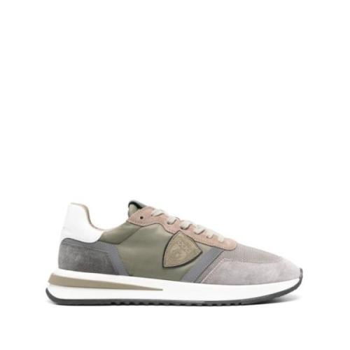 Grijze Tropez 2.1 Lage Sneakers Philippe Model , Multicolor , Heren