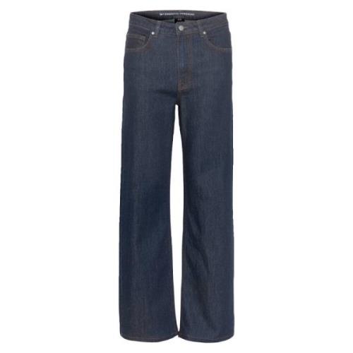 Louis High Wide Jeans My Essential Wardrobe , Blue , Dames