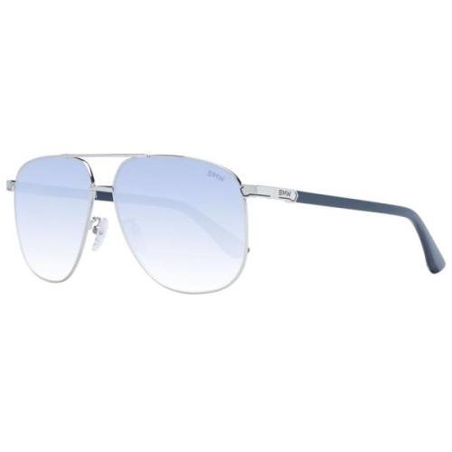 Grijze Heren Aviator Zonnebril BMW , Gray , Unisex