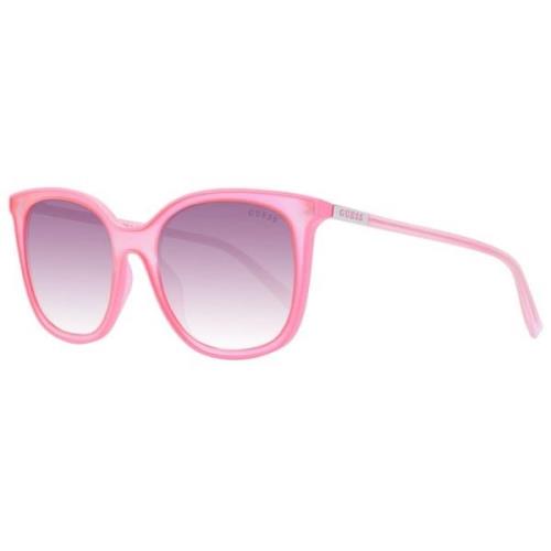 Rosa Dames Zonnebril Verloop Vierkant Guess , Pink , Unisex