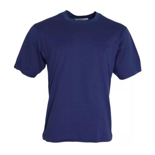 Koningsblauw Katoenen T-shirt Dolce & Gabbana , Blue , Heren