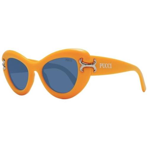 Gele Cat Eye Zonnebril Emilio Pucci , Yellow , Unisex