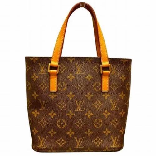 Pre-owned Canvas louis-vuitton-bags Louis Vuitton Vintage , Brown , Da...