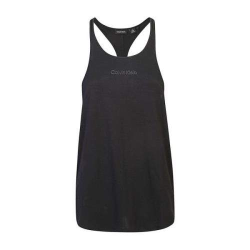 Zwarte Sporttop voor Vrouwen Calvin Klein , Black , Dames