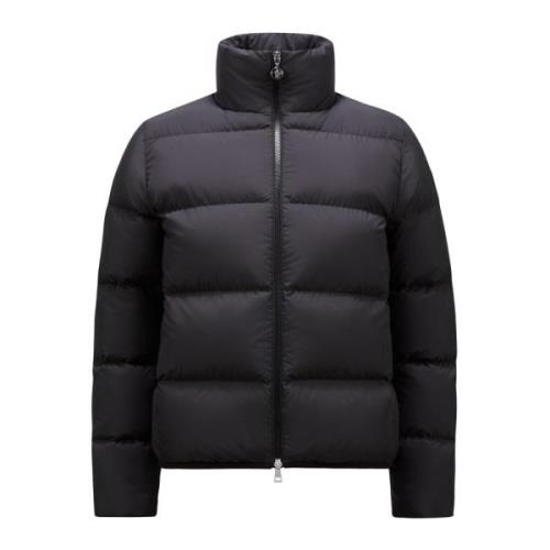 Stijlvolle Abbadia Jas voor Vrouwen Moncler , Black , Dames