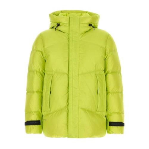 Fluo Gele Donsjas met Pertex Quantum Woolrich , Yellow , Heren