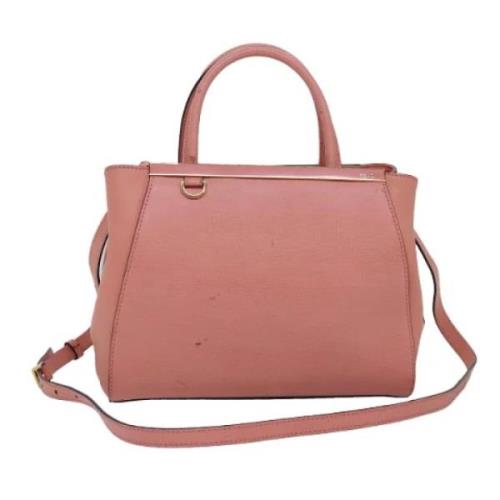 Pre-owned Leather fendi-bags Fendi Vintage , Pink , Dames