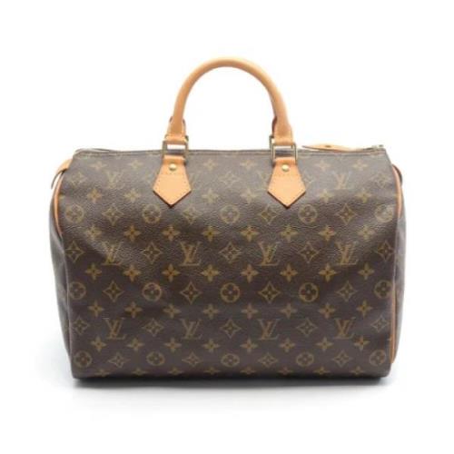 Pre-owned Leather louis-vuitton-bags Louis Vuitton Vintage , Brown , D...