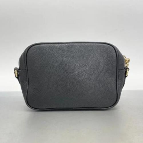 Pre-owned Leather gucci-bags Gucci Vintage , Black , Dames