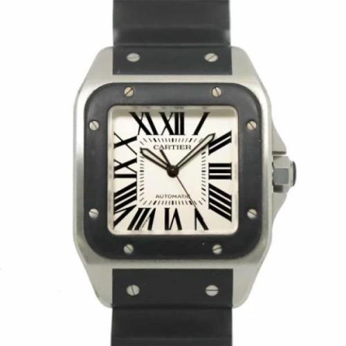 Pre-owned Stainless Steel watches Cartier Vintage , Gray , Heren