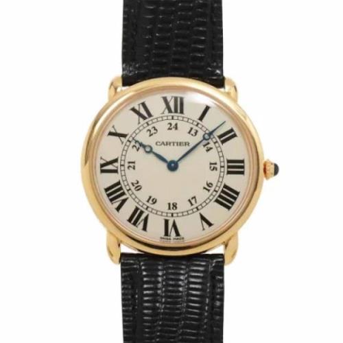 Pre-owned Rose Gold watches Cartier Vintage , Beige , Heren