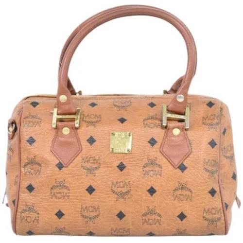 Pre-owned Canvas handbags MCM Pre-owned , Brown , Dames