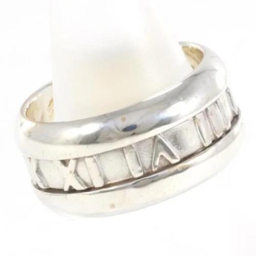 Pre-owned Silver rings Tiffany & Co. Pre-owned , Gray , Dames