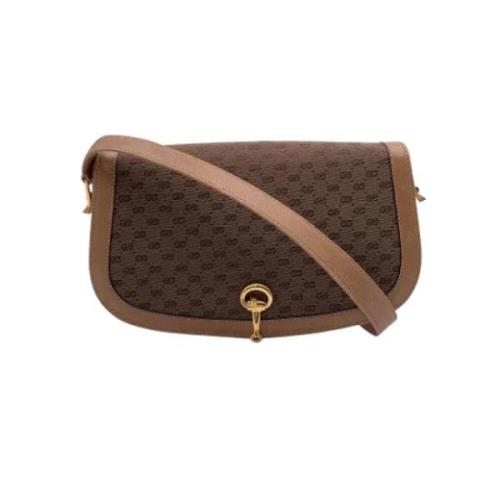 Pre-owned Canvas gucci-bags Gucci Vintage , Brown , Dames