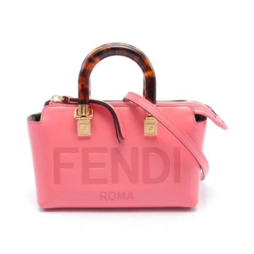 Pre-owned Leather fendi-bags Fendi Vintage , Pink , Dames