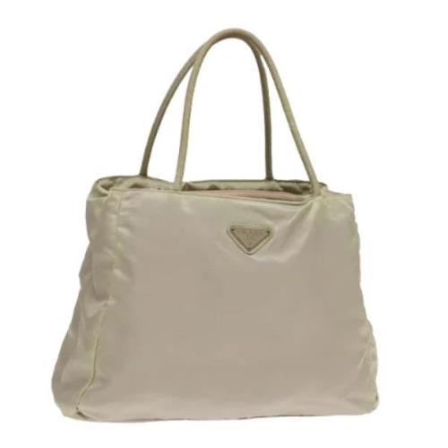 Pre-owned Nylon totes Prada Vintage , Gray , Dames