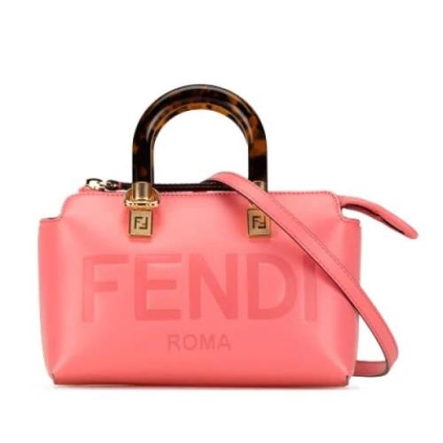 Pre-owned Leather fendi-bags Fendi Vintage , Pink , Dames