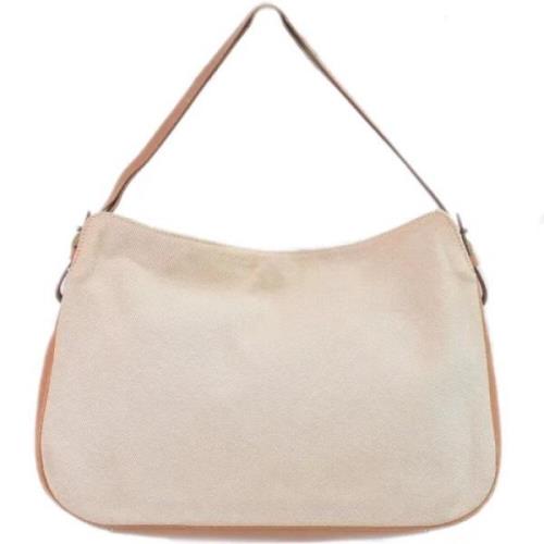 Pre-owned Canvas handbags Salvatore Ferragamo Pre-owned , Beige , Dame...