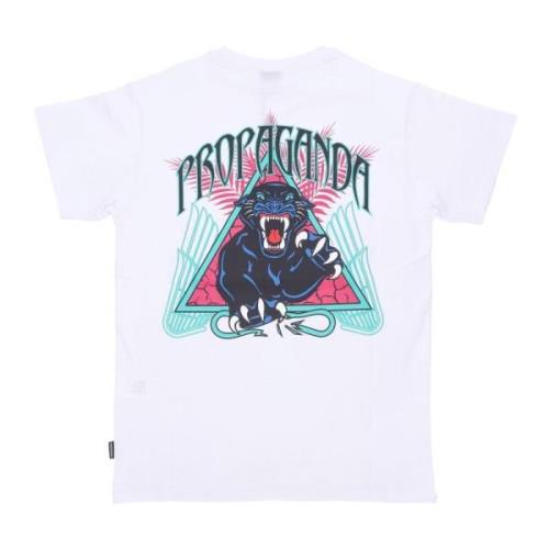 Triangle Panther Tee White Propaganda , White , Heren