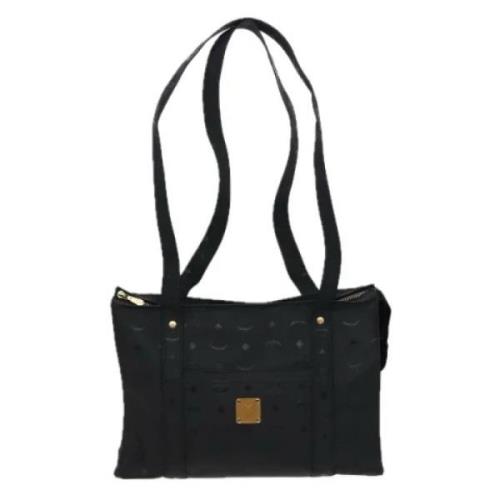 Pre-owned Fabric totes MCM Pre-owned , Black , Dames