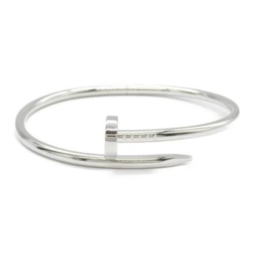 Pre-owned White Gold bracelets Cartier Vintage , Gray , Dames