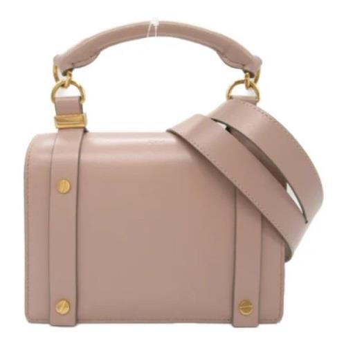 Pre-owned Leather handbags Chloé Pre-owned , Beige , Dames