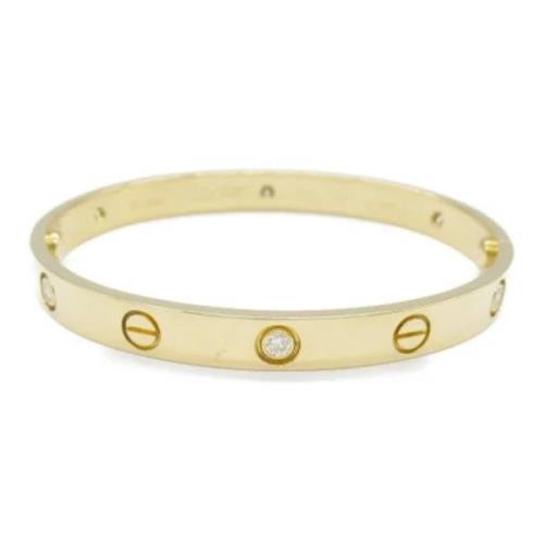 Pre-owned Yellow Gold bracelets Cartier Vintage , Yellow , Dames