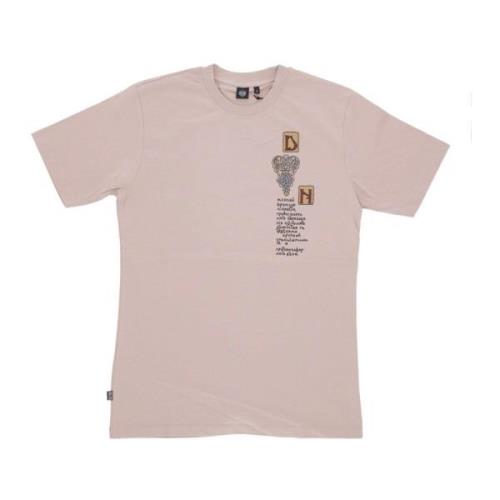 Middeleeuwse Draak Tee Beige T-shirt Dolly Noire , Beige , Heren