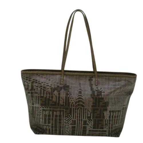 Pre-owned Canvas totes Fendi Vintage , Brown , Dames