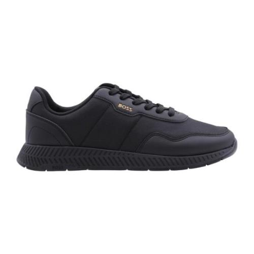 Populierenstraat Heren Sneaker Hugo Boss , Black , Heren