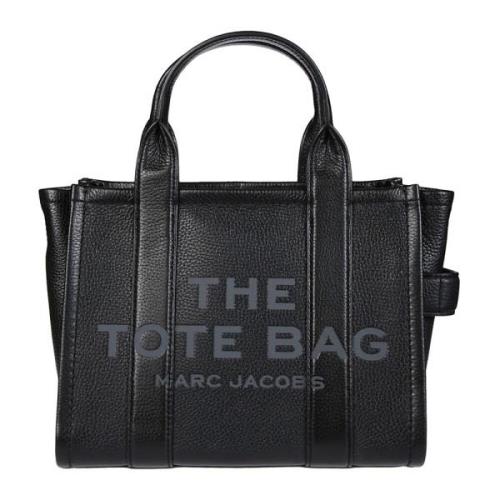 Leren Shopper Tas Marc Jacobs , Black , Dames